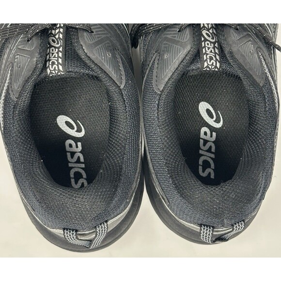 Asics Gel Venture 8 Running Shoes Men’s 12 Black Lace Up Sneakers Gym EUC - Picture 8 of 13